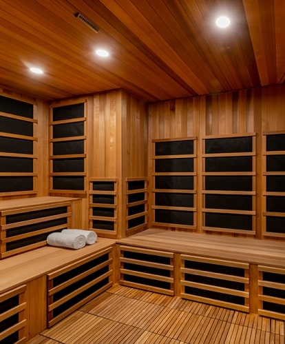 Infrared sauna